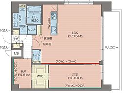プレジオ新小岩EURO 1SLDKの間取図画像