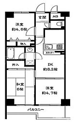 間取図画像 3LDK
