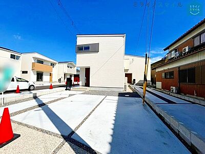 外観：使い勝手の良いオール電化！！耐震等級3です！設計・建設住宅性能評価取得♪