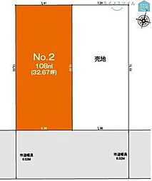 富士松南小学校刈谷市泉田町絵下城全2区画　NO.2