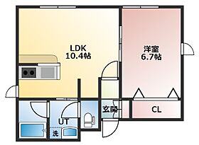 20CP実施中シティハウス麻生 207 ｜ 北海道札幌市北区麻生町4丁目10-15（賃貸アパート1LDK・2階・37.62㎡） その2