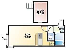 20CP実施中ライフステージ学園南II 203 ｜ 北海道札幌市豊平区平岸三条4丁目3-19（賃貸アパート1R・3階・25.08㎡） その2