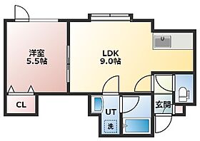 20CP実施中ラ・プリマヴェーラ 103 ｜ 北海道札幌市豊平区中の島一条7丁目2-19（賃貸アパート1LDK・2階・32.83㎡） その2