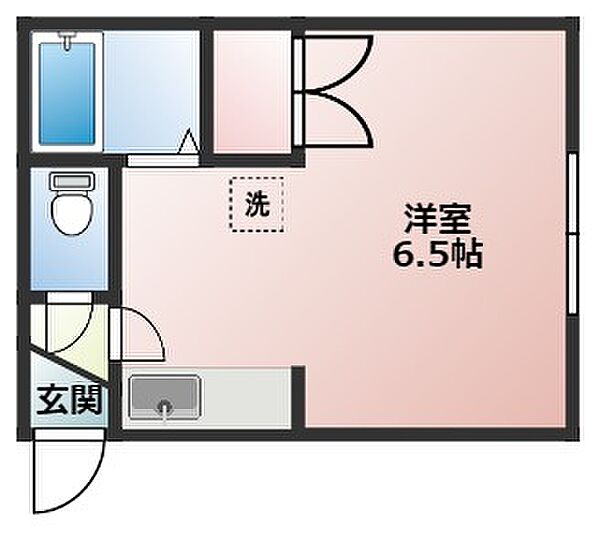 20CP実施中パステル北25A 203｜北海道札幌市東区北二十五条東21丁目(賃貸アパート1R・3階・17.16㎡)の写真 その2