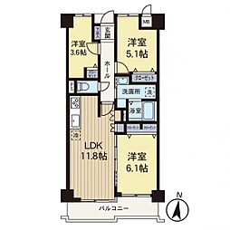 間取図画像 3LDK