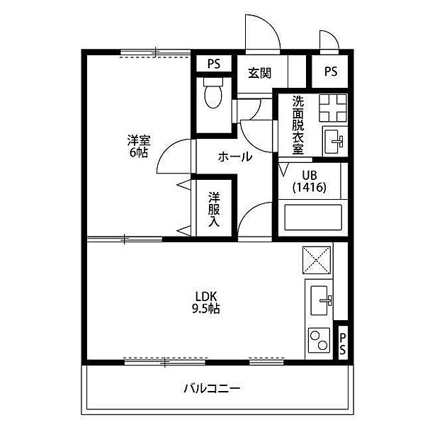 アムール　レオ 202｜大阪府八尾市萱振町6丁目(賃貸アパート1LDK・2階・40.37㎡)の写真 その2