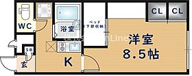 大阪府八尾市竹渕東1丁目（賃貸アパート1K・1階・23.18㎡） その2