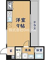 プレシャス 107 ｜ 大阪府八尾市楽音寺6丁目79（賃貸アパート1R・1階・24.00㎡） その2