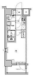 S-RESIDENCE板橋大山 1Kの間取図画像