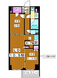 ザ・ケンジントン・レジデンスときわ台 2LDKの間取図画像