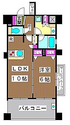 日神パレステージ板橋滝野川 1LDKの間取図画像