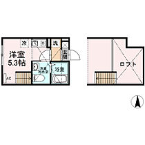 神奈川県川崎市中原区木月4丁目（賃貸アパート1R・2階・16.42㎡） その2