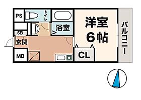 ル・シィエル 202 ｜ 兵庫県神戸市垂水区天ノ下町5-25（賃貸マンション1K・2階・22.60㎡） その2