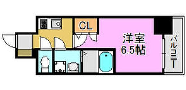 レーヴメゾン尼崎昭和通 ｜兵庫県尼崎市昭和南通7丁目(賃貸マンション1K・11階・23.01㎡)の写真 その10