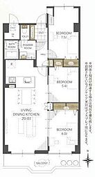 間取図画像 3LDK