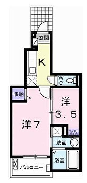 兵庫県姫路市南条２丁目(賃貸アパート1SK・1階・31.65㎡)の写真 その2