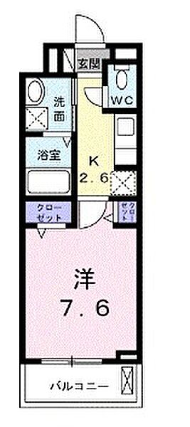 兵庫県姫路市別所町別所(賃貸アパート1K・2階・27.02㎡)の写真 その2