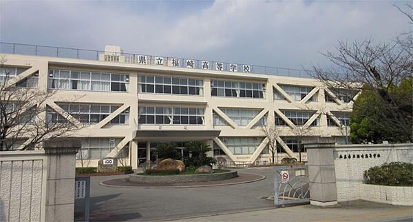 画像16:兵庫県立福崎高等学校（585m）