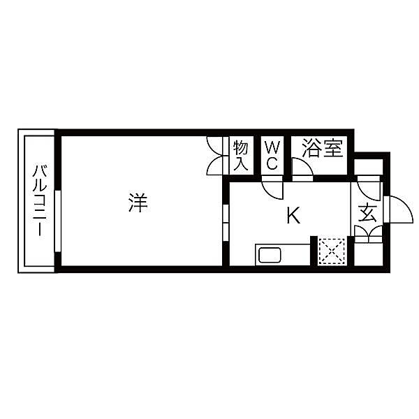 大阪府吹田市南金田２丁目(賃貸マンション1K・6階・29.05㎡)の写真 その2