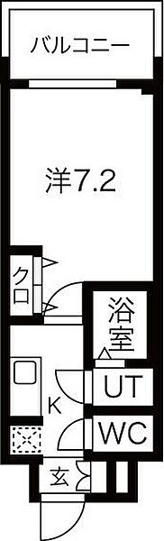 兵庫県尼崎市昭和通５丁目(賃貸マンション1K・13階・22.97㎡)の写真 その2