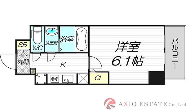 エムブイインプ新大阪 ｜大阪府大阪市淀川区木川東4丁目(賃貸マンション1K・3階・22.65㎡)の写真 その2