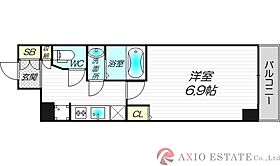 TOPAZ江坂  ｜ 大阪府吹田市垂水町3丁目36-27（賃貸マンション1K・8階・24.13㎡） その2