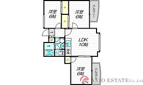 パティオ小松  ｜ 大阪府大阪市東淀川区小松4丁目9-2（賃貸マンション3LDK・2階・55.27㎡） その2