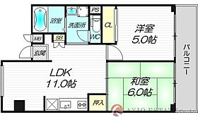 サニーサイド新大阪  ｜ 大阪府大阪市淀川区西中島3丁目8-10（賃貸マンション2LDK・8階・48.96㎡） その2