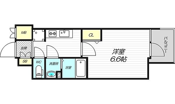 アドバンス大阪ヴェンティ ｜大阪府大阪市淀川区加島3丁目(賃貸マンション1K・8階・23.60㎡)の写真 その2