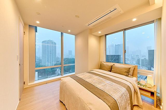 寝室 パークタワー芝公園 15階/-