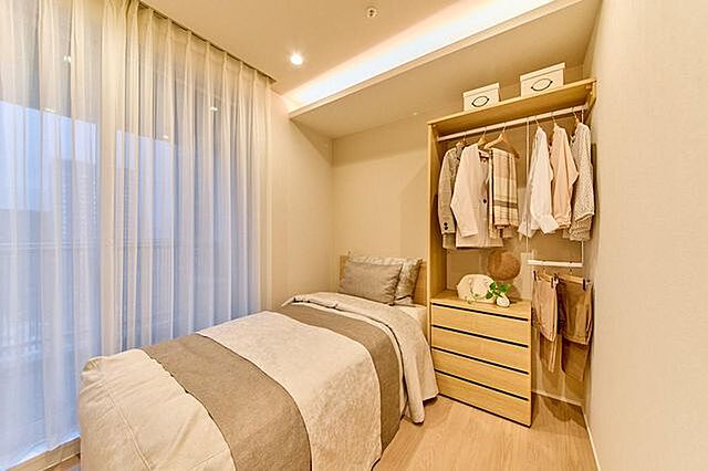 寝室 パークタワー芝公園 15階/-