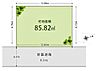 区画図：前面道路は南東側約6.1ｍの公道に面したきれいな整形地です。