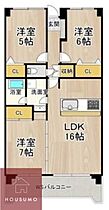 淀川ハイライフマンション 505 ｜ 大阪府大阪市淀川区野中北1丁目（賃貸マンション2LDK・5階・66.00㎡） その2