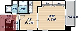 レジュールアッシュJUSO 411 ｜ 大阪府大阪市淀川区十三東1丁目（賃貸マンション1DK・4階・36.98㎡） その2