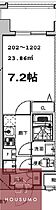 ファーストフィオーレ北大阪ミラージュ 1102 ｜ 大阪府大阪市東淀川区瑞光1丁目（賃貸マンション1K・11階・23.86㎡） その2