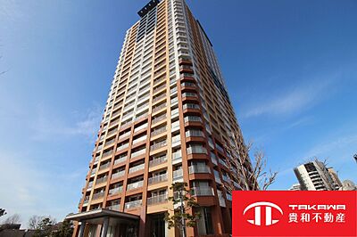 外観：百道浜エリアの中でもお問合せの多い百道タワー