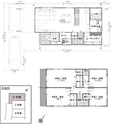 川口市石神叺原 新築戸建 D号棟
