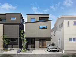 御船町2丁目3階建てモデルハウスAZEH対応住宅