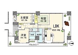 アパタワーズ八千代緑が丘 3LDKの間取図画像