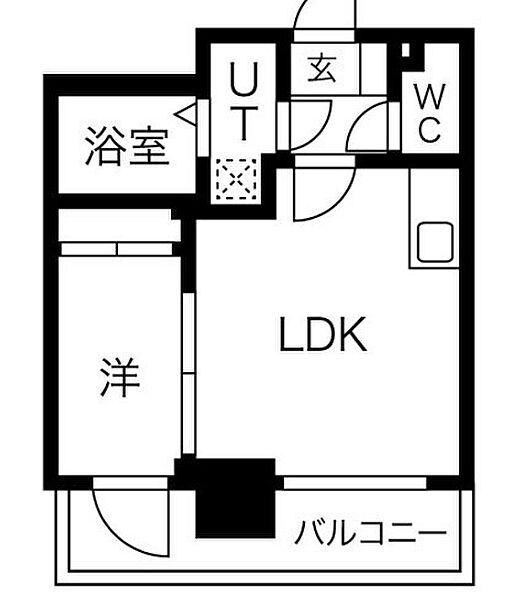 アドバンス三宮ラシュレ 208｜兵庫県神戸市中央区吾妻通5丁目(賃貸マンション2K・2階・27.56㎡)の写真 その2