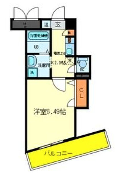 アネスト神戸西元町 603｜兵庫県神戸市中央区北長狭通7丁目(賃貸マンション1K・6階・22.77㎡)の写真 その2