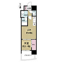 セレニテ神戸元町プリエ 1304 ｜ 兵庫県神戸市中央区海岸通4丁目2-9（賃貸マンション1LDK・13階・30.37㎡） その2