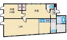 ハーモニービル  ｜ 大阪府茨木市丑寅2丁目（賃貸マンション2LDK・4階・60.00㎡） その2