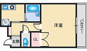 クリヨン千里北 203 ｜ 大阪府茨木市豊川4丁目26-13（賃貸マンション1K・2階・25.04㎡） その2