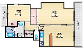 ベルドミール南茨木  ｜ 大阪府茨木市真砂1丁目（賃貸マンション2LDK・3階・67.35㎡） その2