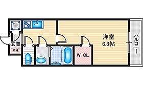 ファーストフィオーレ吹田パティオ  ｜ 大阪府吹田市岸部中4丁目（賃貸マンション1K・2階・23.40㎡） その2