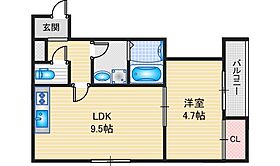 HARU吹田FRONT  ｜ 大阪府吹田市内本町1丁目（賃貸アパート1LDK・3階・32.87㎡） その2