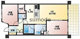 ローレルスクエア健都ザ・テラス  ｜ 大阪府摂津市千里丘新町（賃貸マンション2LDK・1階・56.96㎡） その2