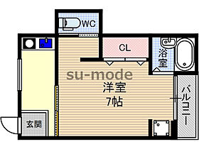 アンフィニィ橋の内IV  ｜ 大阪府茨木市橋の内1丁目（賃貸マンション1K・3階・24.00㎡） その2