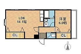 シティコーポ五十鈴  ｜ 大阪府茨木市五十鈴町（賃貸マンション1LDK・3階・48.00㎡） その2